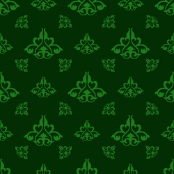 seamless green pattern patterns vector image