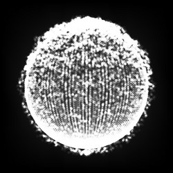 dots array and lines big vector image