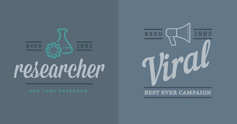 set of seo search engine optimisation elements vector image