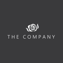 Elegant Rose Logo Concepts Vector Image