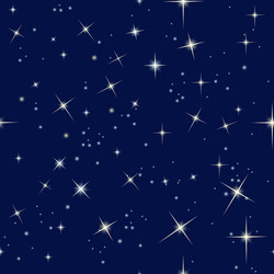 Sky star map with constellations stars Royalty Free Vector