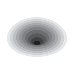 minimal abstract shape isolated geometric object vector image