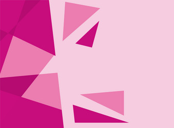 background design with pink abstract patterns vector image