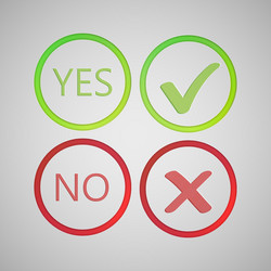 check mark icons 3d for web and mobile vector image