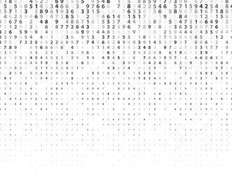 abstract big data numeric vector image
