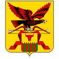 coat arms zabaykalsky krai in russian vector