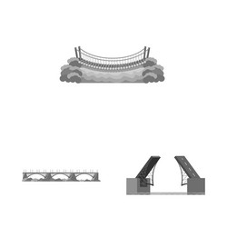 design and construct icon vector image
