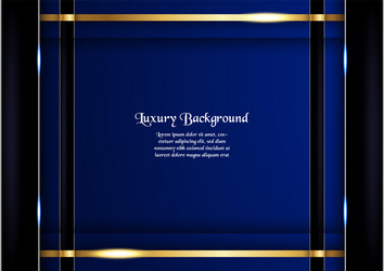 Abstract blue background in premium concept Vector Image