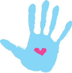 Heart Love Handprint Vector Images (over 150)