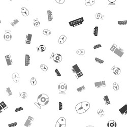 set ram random access memory computer mouse vector image