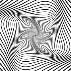 dynamic geometric wavy background optical pattern vector image