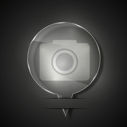 ui map location icons vector image