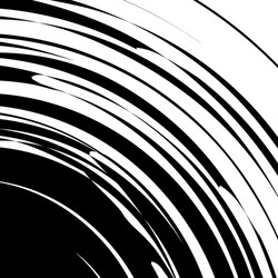 Abstract with spiral swirl element in clipping vector