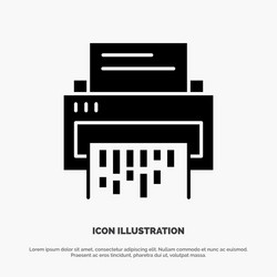 confidential data delete document file vector image