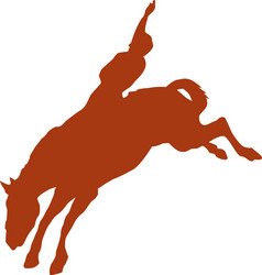 Cowboy rider Royalty Free Vector Image - VectorStock