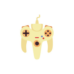 icon game controller digital console gadget vector image