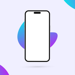 smartphone mockup fully editable file replaceable vector image