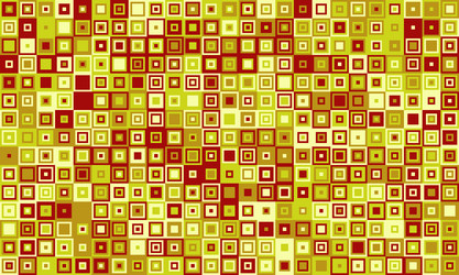 abstract geometric pattern with warmtoned squares vector image