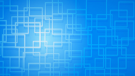 abstract background of intersecting squares vector image