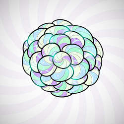 abstract design element background vector image