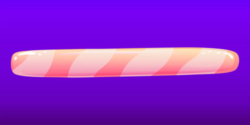 cartoon loading bar for game interface filled vector image
