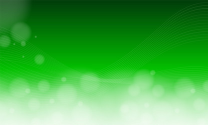 green abstract background with line wave style vector image