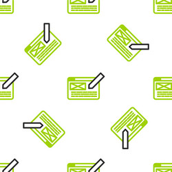 line ui or ux design icon isolated seamless vector image