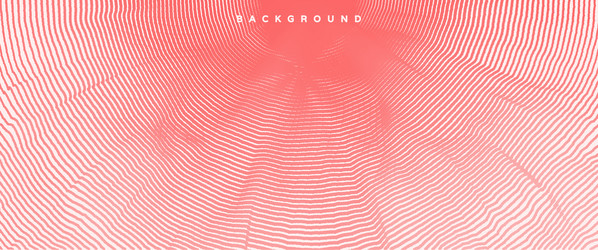 abstract digital wave with dynamic particles vector image