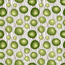 seamless pattern with curves gradient spots vector image