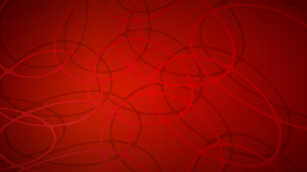 abstract background of intersecting circles vector image