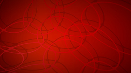 Abstract background of intersecting circles vector