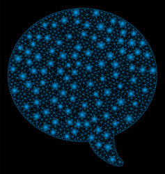 flare mesh network hint with spots vector image