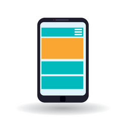 responsive web design vector image