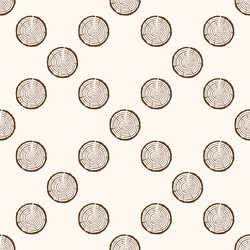 tree trunk concept seamless pattern vector image