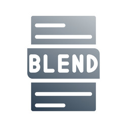 blend file type modern document format gradient vector image