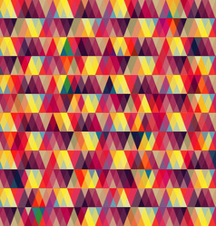 Geometric Triangle Pattern vector image