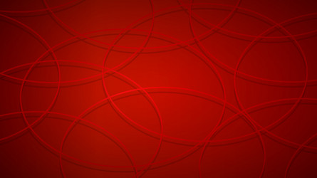abstract background of intersecting circles vector image