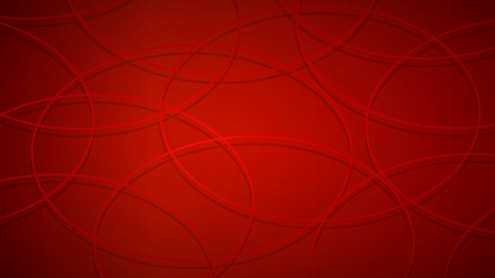 Abstract background of intersecting circles vector