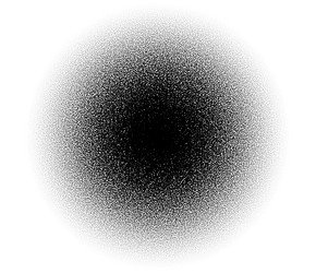 random circles dots halftone pattern pointillist vector image