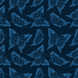 a seamless monochrome pattern featuring elegant vector image