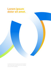 layout template for events or business related vector image