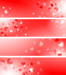 Banner collection vector