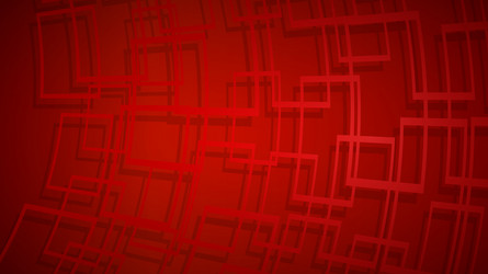 abstract background of intersecting squares vector image