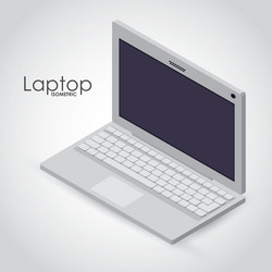 isometric device icon design vector image