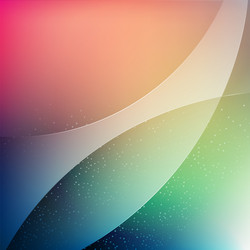 Fluid Color Wave Background vector image