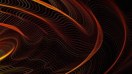 geometric background with dynamic waves vector image