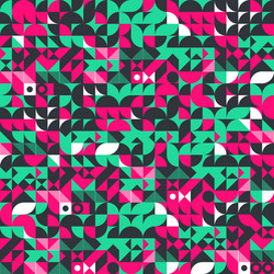 Minimalist background seamless pattern with simple vector