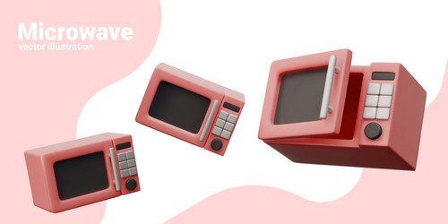 detailed model with display buttons regulators vector image