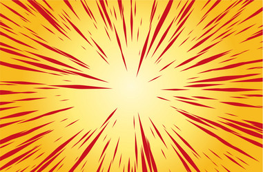 Sun rays for comic books radial background vector