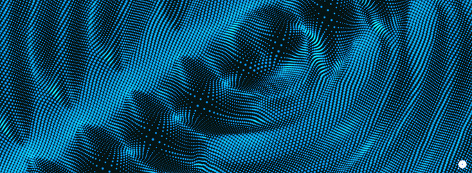 Convex Grid Surface - Dynamic Ripple vector image